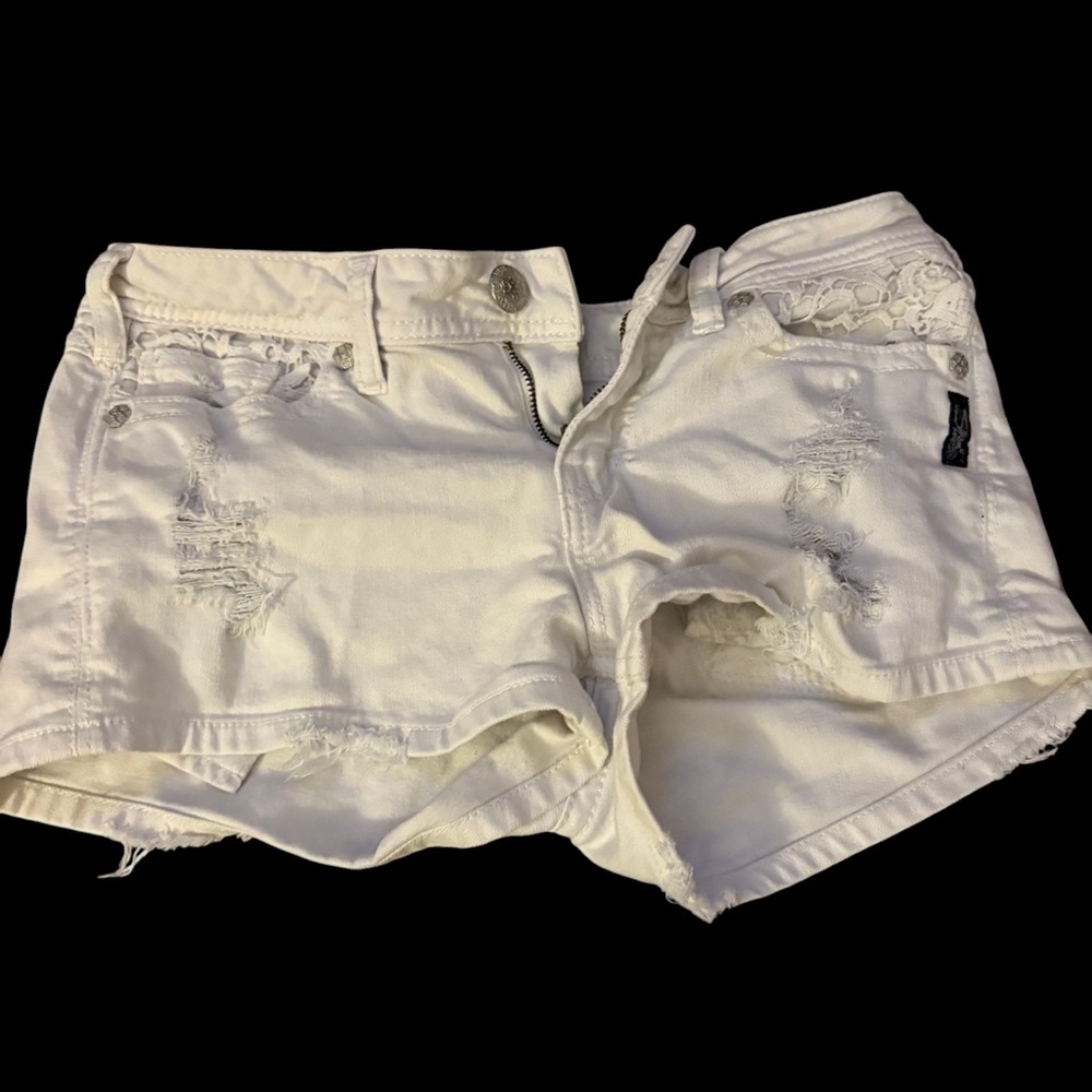 Teen girl jean shorts
